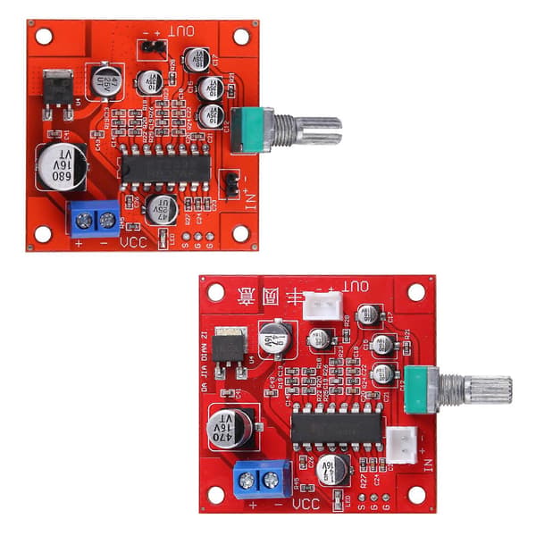 PT2399 Mikrofon Reverb Plade Efterklangsmodul Uden Forforstærker til DC 6V-15V db