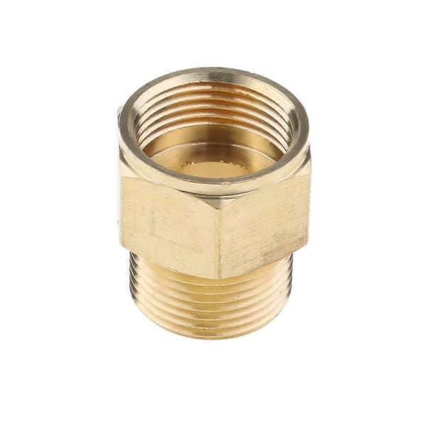 Højtryksrenser Kobling 22mm Hun til 22mm Han Messingadapter