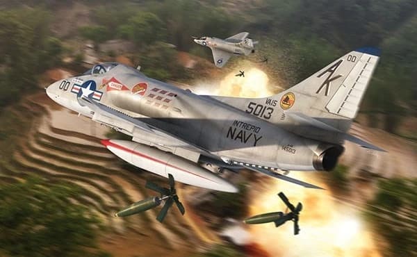 Airfix Model Douglas A4 Skyhawk