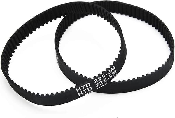 2-pack drivremmar, för Bosch, Timing PBS 75 PBS 75 E Reservdel 1604736005 Ersättningstillbehör för bandslip
