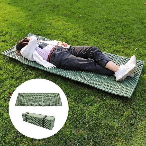 Campingmåtte Foldbar Fugtbestandig af Xpe Grøn Farve