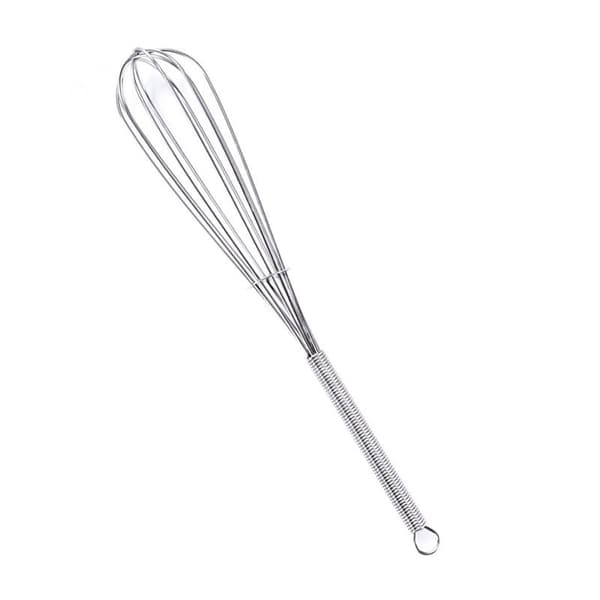 1-pack mini trådköksvispar, liten äggvisp, såsvisp, mini visp, silver-var