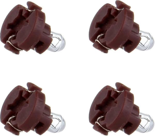 4-pack Replacement Bulb Fits Dash A/c Instrument Panel Instrument Cluster Gauge Light Warm White T3 Neo Wedge Halogen Bulb 12v