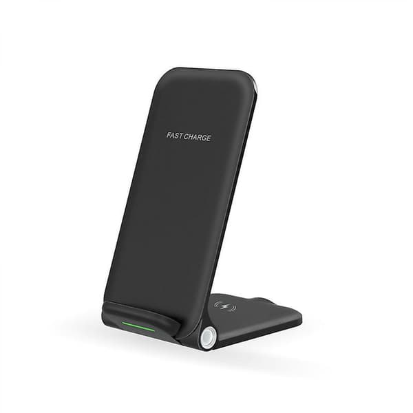 Portable Foldable 3 in 1 Wireless Charger Universal Smartphone Charging Stand 15w Qi Fast Charging
