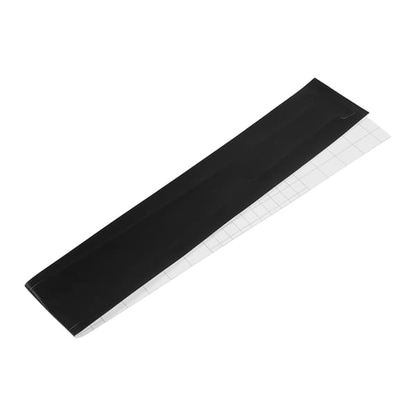 For PS5 Console Middle Part Skin Integrated Scratch-Resistant Middle Strip Sticker for PS5 Optical Drive Edition Host Black