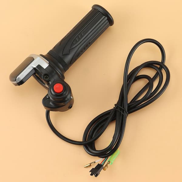 36V Electric Bicycle Scooter Speed Controller LCD Display with Power Switch EBike Twist Throttle Accel