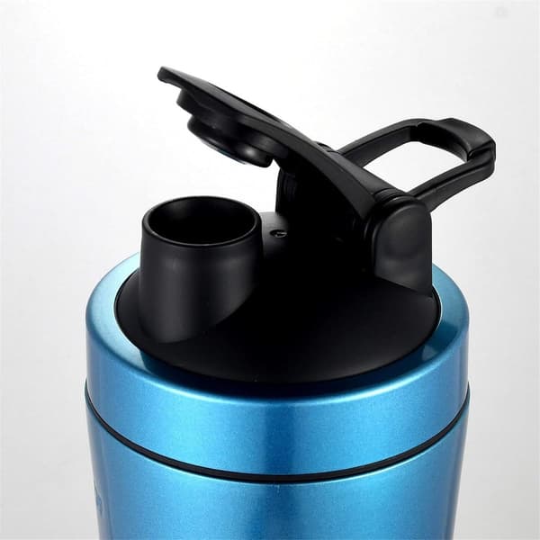 25oz Rustfri Stål Blandet Blå Proteinshaker Flaske KLB