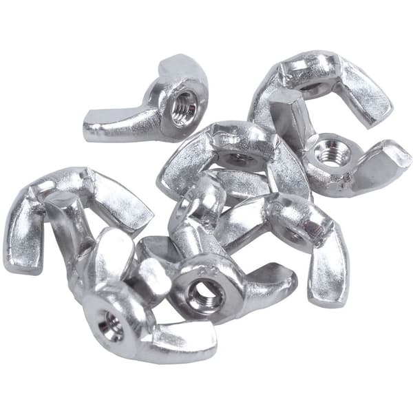 10 st 3mm vingmutter metall skruv mutter hårdvara