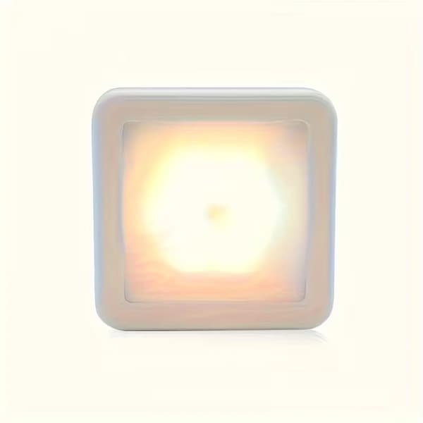 Smart Motion Sensor 6-LED Lamp - Wireless, Automatic On/Off, for Floor/Ceiling/Wall, Ideal for Home, Office, Garage Warm Light Warm Light
