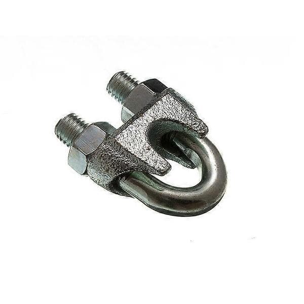 Practical and beautiful wire rope clip U-bolt M16 BZP stainless steel