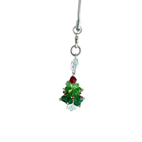 |NN| Christmas Phone Charm Christmas Tree Creative Hanging Ornament Phone Pendant