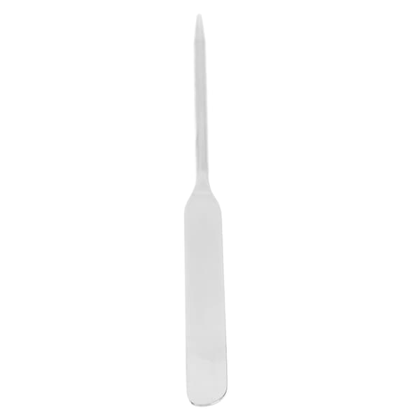 Makeup Spatula 304 Stainless Steel Slanted Head Right Size Multifunctional Mini Spatula with Case for Mixing Stirring