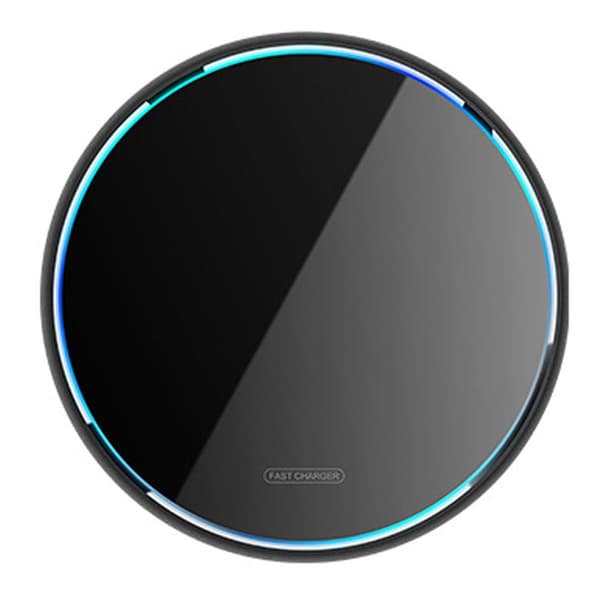 Wireless Charger, Qi 15W Inductive Charging Station, Black KLB
