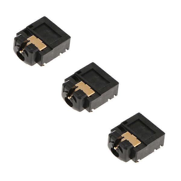 3 stk 3,5 mm Jack Audio Hovedtelefonport Udskiftningsdele til Xbox One Controller [Db]