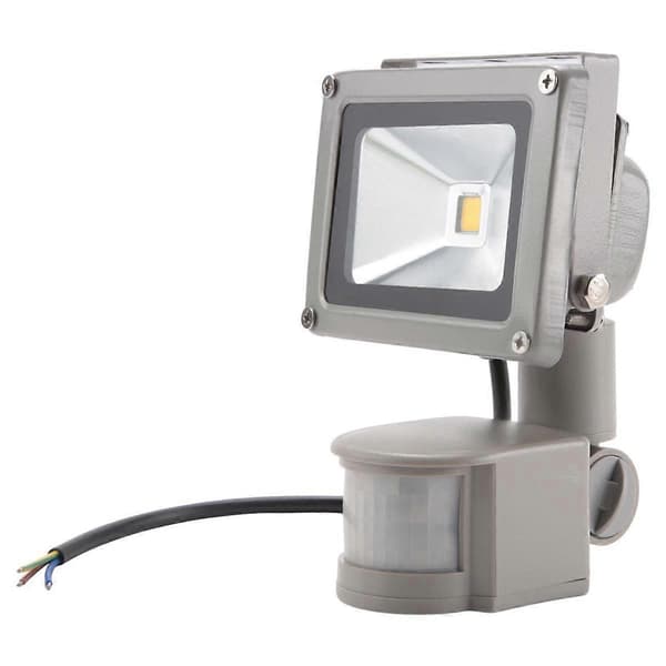 Varmhvit LED-spotlight med LED-belysning og PIR-bevegelsessensor (1