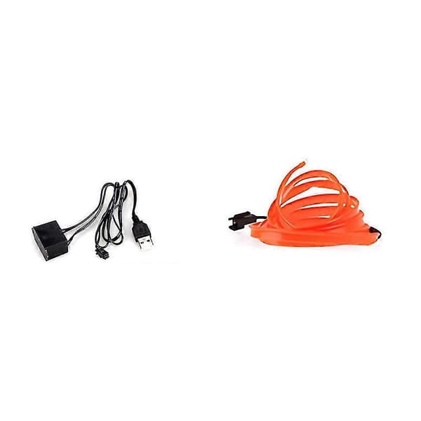 Car Atmosphere Lamp, USB, Cold LED Light, No Wire Breaking, Atmosphere Light Modification