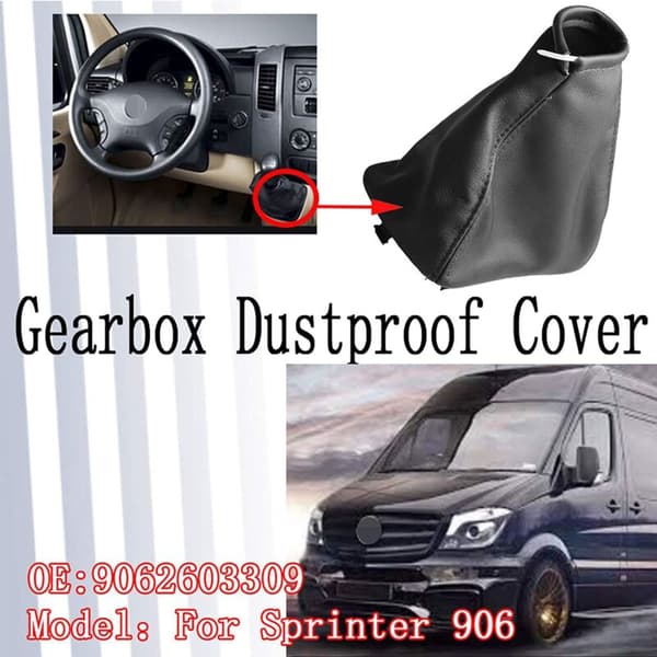 Gear Shift Knob Gaiter Boot Cover Frame Trim Dust Cover 9062603309 for Sprinter 906