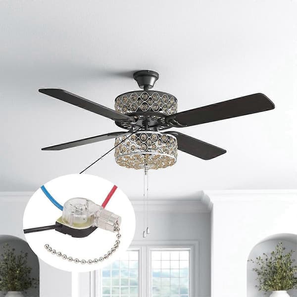 3-pak loftventilatorafbryder ZE-110 ventilatorafbryder 3-vejs hastighedsventilatorafbryder lofttrækafbryder R