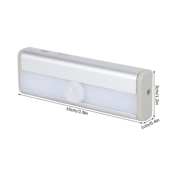 6LED Cabinet Light, Motion and Light, Dual Induction Night Light KLB