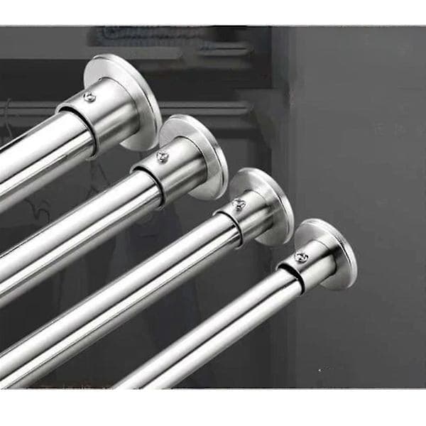 16-32mm Rustfritt Stål Garderobestangfeste Klesstangsete Henger Rørholder