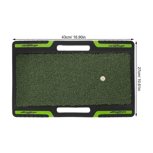 Golf Slagmåtte Indendørs Golfmåtte Græsmåtte Gummibase Golftræningsmåtte Golf Simulator Måtte