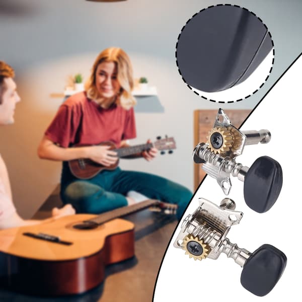 4 kpl viritystappeja ukulelen vaihtosarja kestäviä soittimen osia ukulelen soittajille 2 vasen 2 oikea 2 Left 2 Right