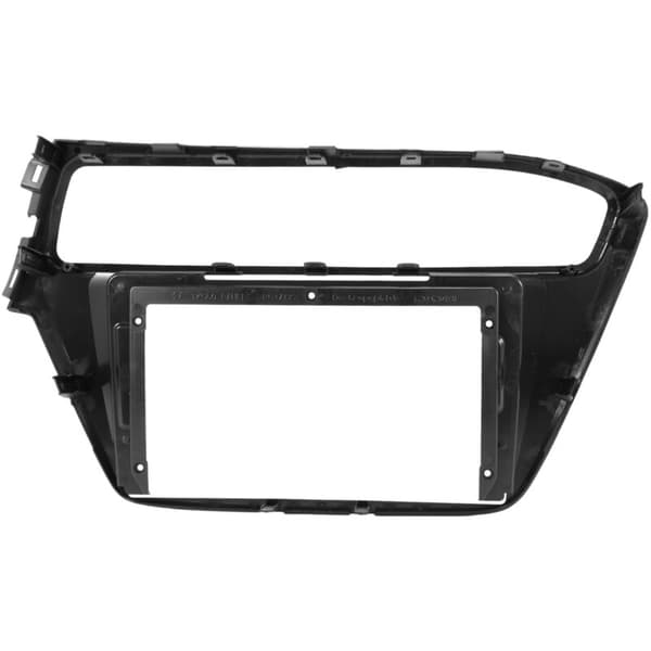 9 tommer 2 Din bilradio Fascia Dash Player DVD-panel Ramme Adapter til I20 2018 2019 RHD