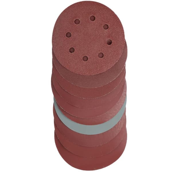 100 st sliprondeller slippapper rund form slippapper slippapper slippapper slippapper 8 hål