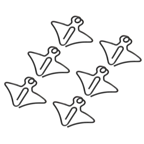 100 Pcs Mini Paper Clips Exquisite Portable Multifunctional Bookmark Clips for Office School Home Mushroom Shape