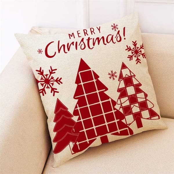 Coversolate Putetrekk 45x45 Juleputetrekk Jul, Sett med 4 KLB