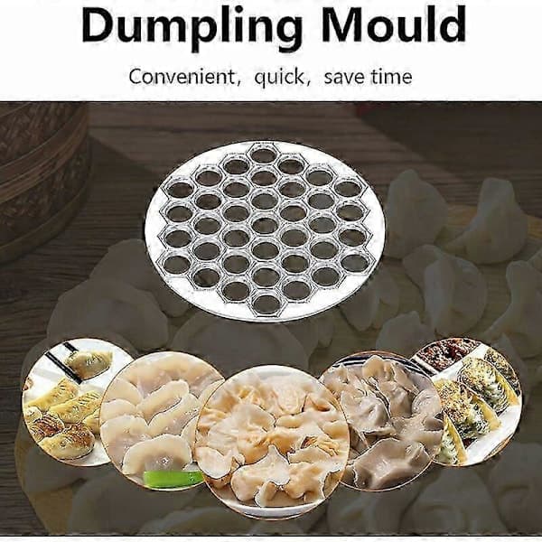 Dumpling Machine for Dumplings - Manual Ravioli Mold, Pasta Dumpling Maker for Filled Dumplings & Pelmeni