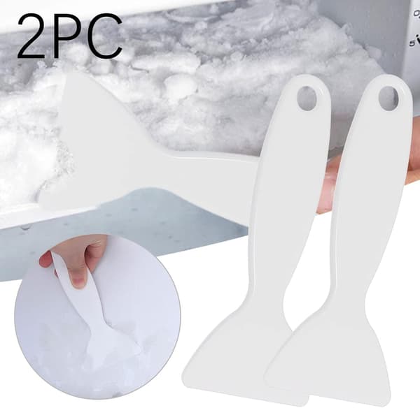 2-pack Refrigerator Defrosting Shovel Defroster Refrigerator Freezer Scraper