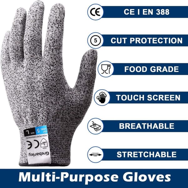 Cut-resistant gloves, kitchen gloves, butcher gloves