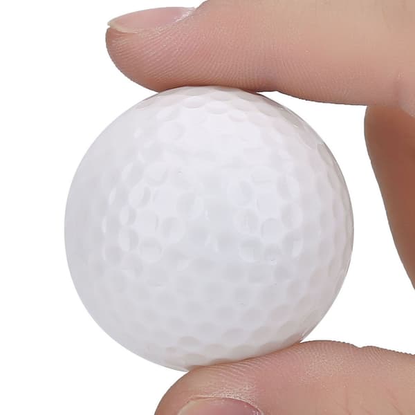 1 stk. elektronisk LED-farveblinkende golfbold til mørkesportstræning