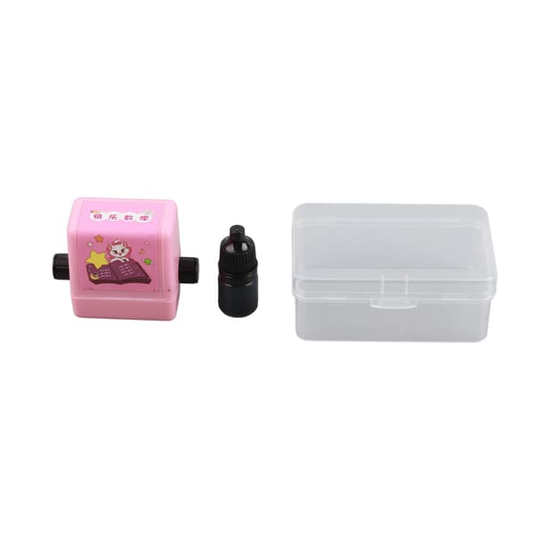 Math Practice Stamps for Kids Student Reusable Easy to Use Portable Math Roller Stamp for School Division Method