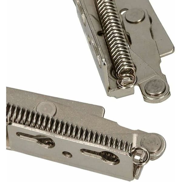 Spring Hinge, 2 Pcs Door Spring Hinges with Spring, Cabinet 80 Degree Hinge for Kitchen Cabinet Door, Cupboard, Cabinet Hardware -XS5-