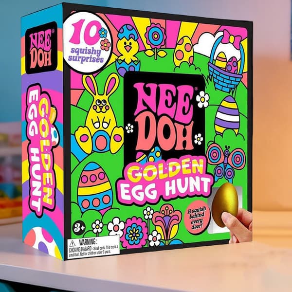 Golden Egg Hunt - Sensory Squeeze Toy Squishy Toy Set Easter Toy Gift Set B Set B