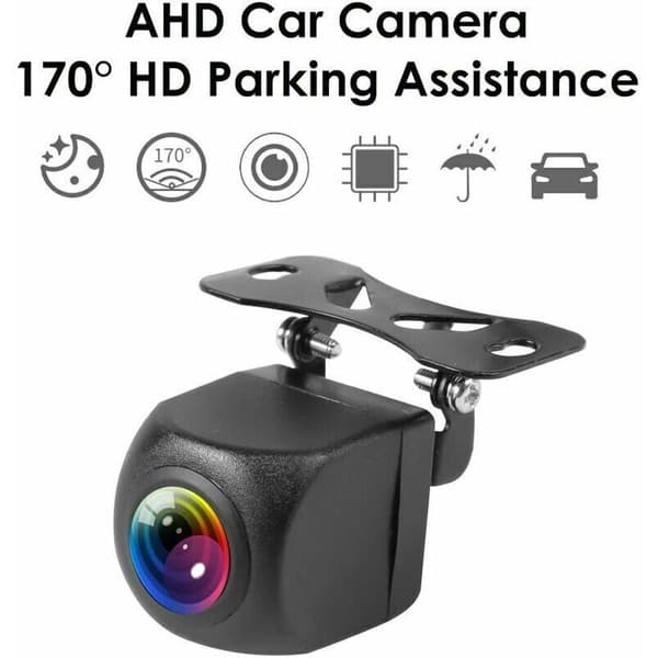 Wireless Car Rear View Camera with WIFI, 170 Degrees, Dash Cam, HD Night Vision, for iPhone, Android, 12V, 24V