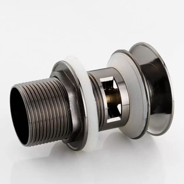 Sink Drain without Overflow, Sink Plug, Pop-up Sink Drain, Universal Sink Drain, Black