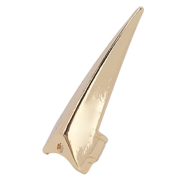 Hair Finger Separating Tool Alloy Durable Dreadlocks Braids Pick Ring for Wigs Extensions Dreadlocks Braids Gold