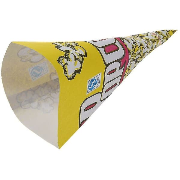 100x Popcornipussit Manteli Paperipussit Popcorn S