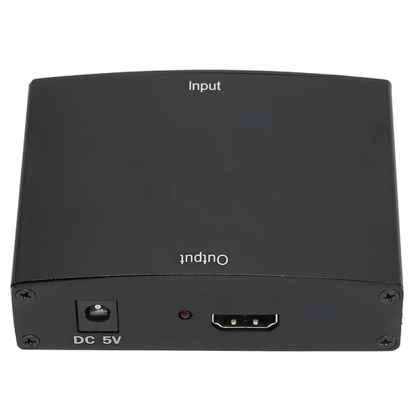 YPBPR til High Definition Multimedia Interface-omformer Video Audio 1080P datatilbehør 100-240VEU-plugg