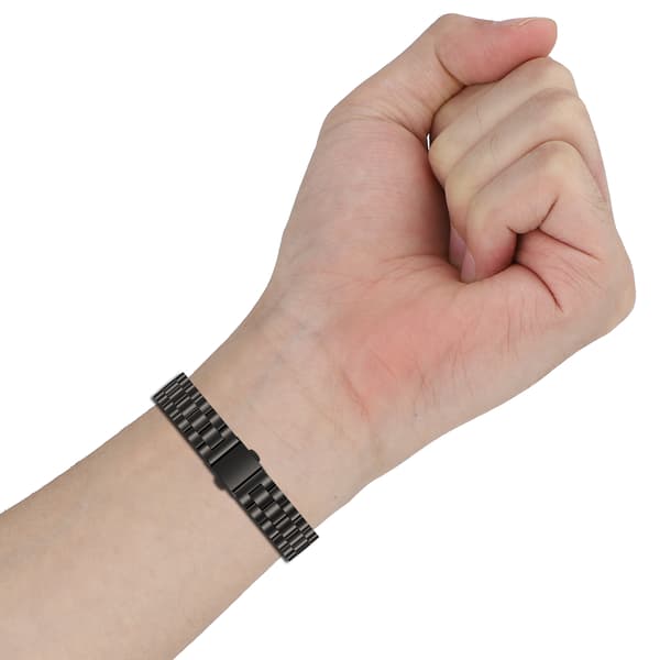Armbånd i rustfrit stål til Huawei Band 10/9/8 Sølv