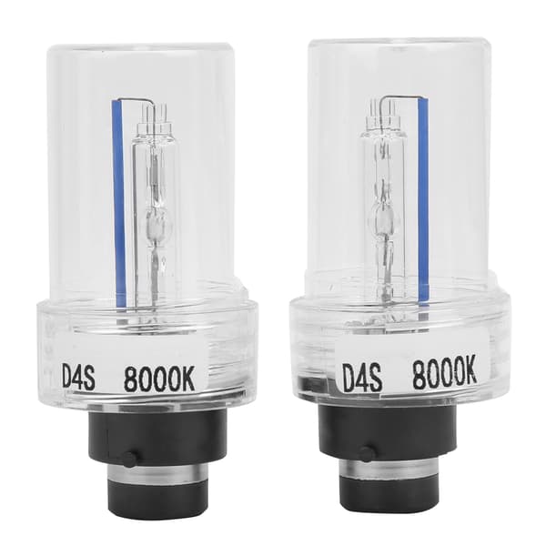 2 stk D4S 8000K 35W Xenon frontlys erstatning modifisert bil LED frontlys