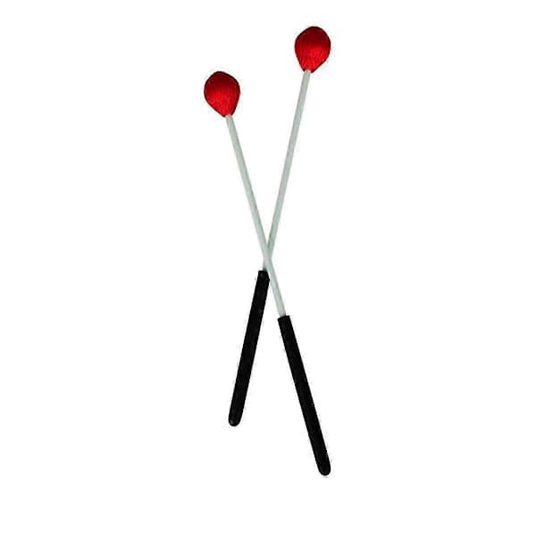 1 Pair Yarn Mallets for Marimba Percussion Sticks Marimba Mallets Marimba Sticks Medium Hammer [CO]