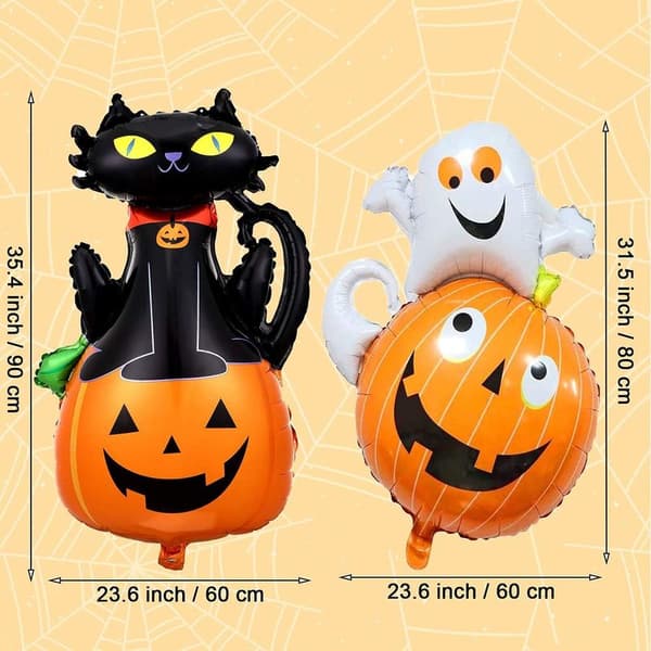 Oppustelig Halloween-festdekoration Sæt Halloween