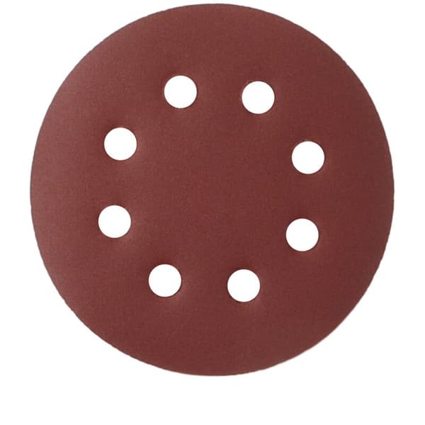 100 st sliprondeller slippapper rund form slippapper slippapper slippapper slippapper 8 hål