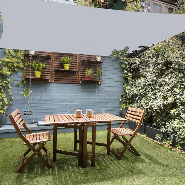 Rectangular Sun Shade Sail 2x3 m - Breathable HDPE Sun Shade Sail (185 g/㎡) - Rectangular Sun Shade Net 3x2 m with UV Protection for Patio - Garden ...
