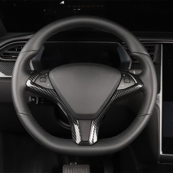 Bilassistentramme Dekorativt tilbehør i kulfiber til Model S X