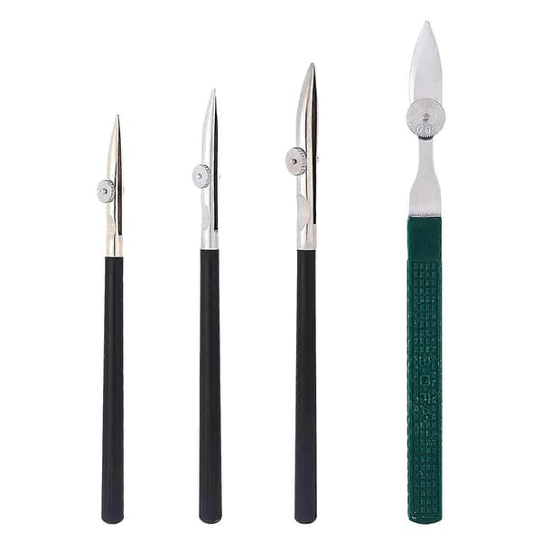 4x Ritsstift för maskering och ritning med gouache